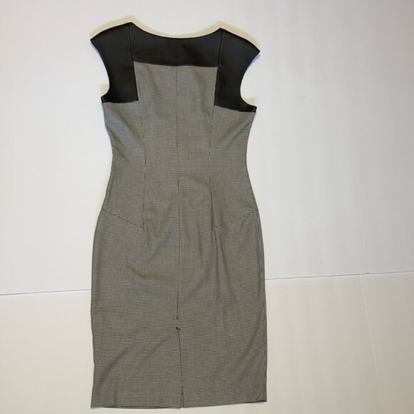 Zara Black and White Houndstooth Dress - Women’s Size Small - Picture 3 of 9